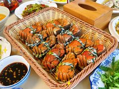 -七的湖·晚芳亭·阳澄湖农家菜·大闸蟹(莲花岛店)