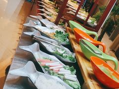 自助取餐区-元一希尔顿酒店·禅自助餐厅·啤酒花园