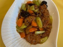 丝瓜烧面筋-功德林素菜饭庄(前门店)