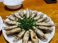 葱油蛏子-温州一家人美食(西木头市店)