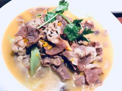 酸汤时蔬肥牛-绿茶餐厅(华联万柳店)