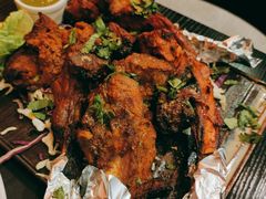 串烤羊排配以薄荷蜜汁-克比叔叔印度餐厅Kebabs on the Grille(永康路分店)