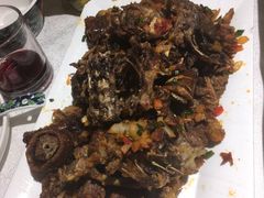 椒盐鸭架-老浒记烤鸭-北京菜(琉璃厂店)