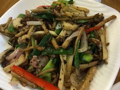 黑椒炒菌菇-台北楚楚园馅饼粥(虹桥南丰城店)