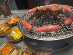 -草家酱蟹炭火烤肉店(珲春南路一店)