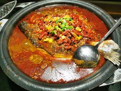 -探鱼·鲜青椒爽麻烤鱼(广州花都来又来店)