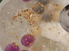 桂花酒酿五彩汤圆冰粉-甜心闲生传统手工冰粉(人民广场店)