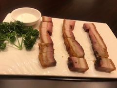 榴莲酥，咕咾肉，蜜汁叉烧，咸水饺-粤之家(海州吾悦广场店)