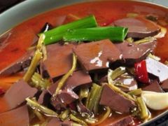 酸菜鸭血-美膳居川菜馆油焖大虾烧烤(卓刀泉店)