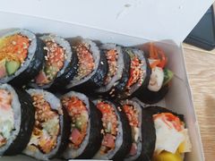 蛋黄肉松紫菜包饭-贞姬紫菜包饭(金泰广场店)