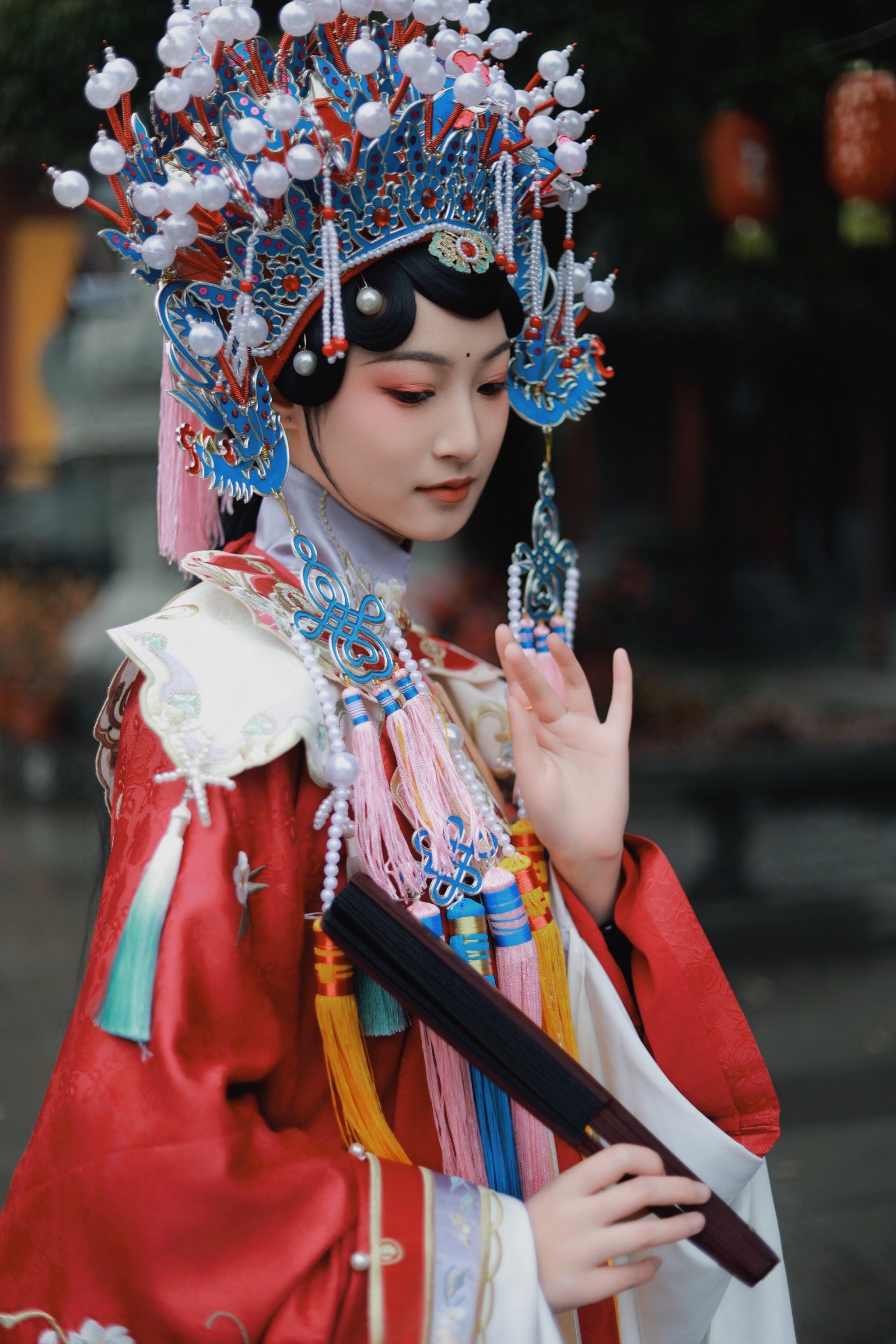水袖舞飞扬,青念兰花指