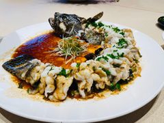 清蒸黄鱼-将相和·海鲜蒸饺大连菜