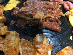 烤猪五花肉-海花锅盖烧烤店(怡馨家园店)