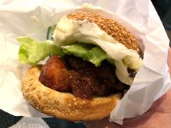 中式炸鸡汉堡-幸运小丑汉堡(Bay Area本店)