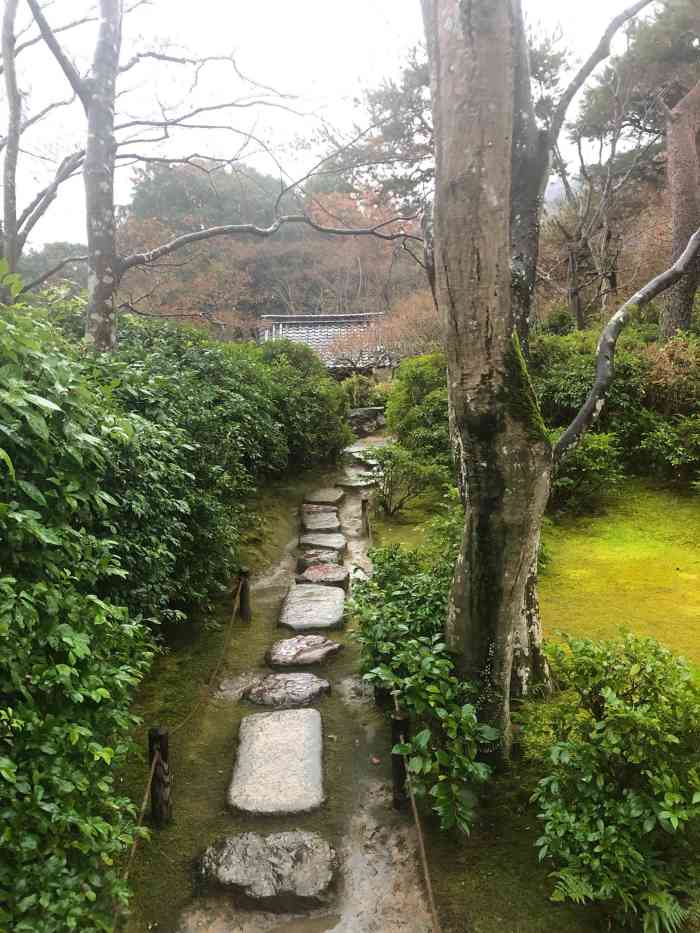 大河内山庄庭园-"这是第三次来岚山了,岚山主街及近处的园子.