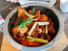 红烧肉和鸡肉-真爱中国餐馆·年华店(朱雀大街店)