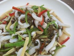 雪菜尖椒目鱼丝-听风阁农家私房菜茶楼(龙坞店)