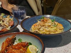 芝士蘑菇鲜虾意大利面-BE BRIGHT KITCHEN(正佳广场店)