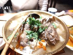 铜锅羊骨头煲-绿茶餐厅(杭州黄龙K-lab店)