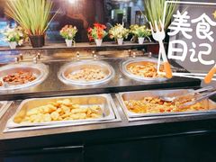 自助取餐区-好伦哥比萨烤肉自助(八里桥店)