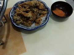 炸蘑菇-山水草塘老菜馆