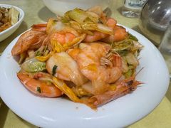 白菜炒虾-华春餐馆(鱼山路店)