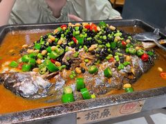 -探鱼·鲜青椒爽麻烤鱼(天一广场店)