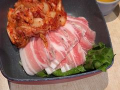 特色烤泡菜五花肉-新石器烤肉(周浦万达店)