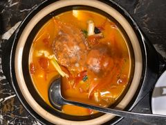 梭子蟹番茄豆腐煲-菲乐餐厅(三十年经营·湖滨路店)