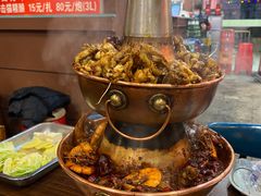 -超越炭火牛蛙火锅鸡(河东店)