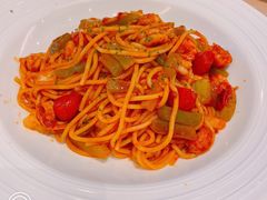 麻辣小龙虾意面-必胜客(上海南站店)