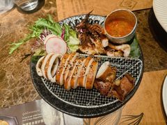 碳烤原只鲜鱿鱼-宇安泰料(龙湖天街黑金店)
