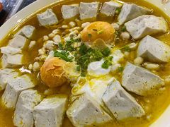 清蒸咸蛋目鱼臭豆腐猪脑-绍兴名菜馆(可乐路店)