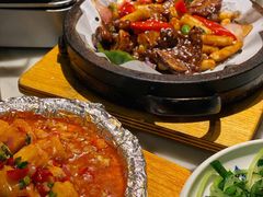 石板牛仔骨-小菜园新徽菜(阜阳颍州万达店)
