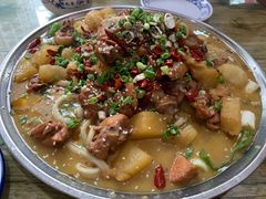 土鸡土豆大盘鸡-新疆沙湾大盘鸡(重师店)