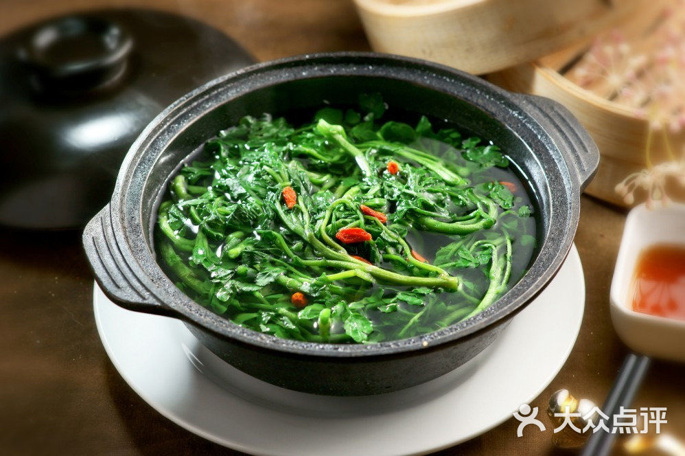 潮东东潮州菜矿泉水煮西洋菜图片-青岛潮汕菜-大众点评网