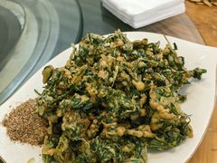 炸花椒芽-燕北云山·农家菜·灶台鱼(密云溪翁庄店)