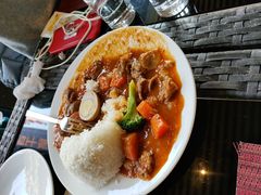 胡萝卜牛肉饭套餐-WOLFGANG PUCK KITCHEN & BAR(迪士尼小镇店)