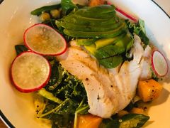 牛油果秋葵烧鸡沙拉-COMMUNE幻师(五角场店)