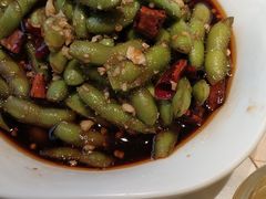 凉拌毛豆-刘胖子家常菜·蹄花焖藕(兴业店)