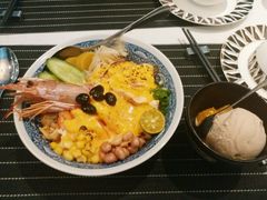 融流芝士赤虾海鲜饭-花见无国界料理(科林楼店)