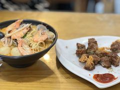 招牌沙茶面-五兰沙茶面(曾厝垵店)
