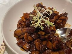 红烧肉炒笋丁-玫瑰厅上海菜(兴国路店)