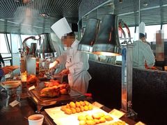 自助取餐区-澳门旅游塔360°旋转餐厅(南湾湖广场店)