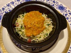 锅烧蟹粉茼蒿菜饭-Yan Ting 宴庭中餐厅(上海静安瑞吉酒店)