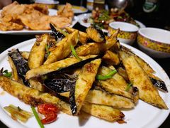 风味茄子-晚归月亮湾私家菜(临邑路店)