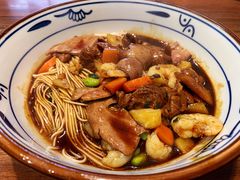 虾腰拌面-爱家面馆(常州总店)