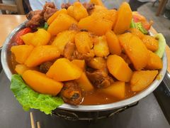 大盘鸡面-华中科技大学东三学生食堂