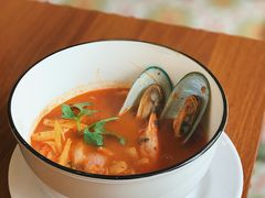 酸辣冬阴功清汤-曼谷食堂·泰国家庭料理(丹桂路店)