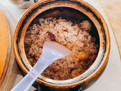 铜锅饭加蘸料-湖景渔湾